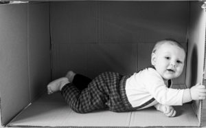 Box photography by family photographer Aberdeen