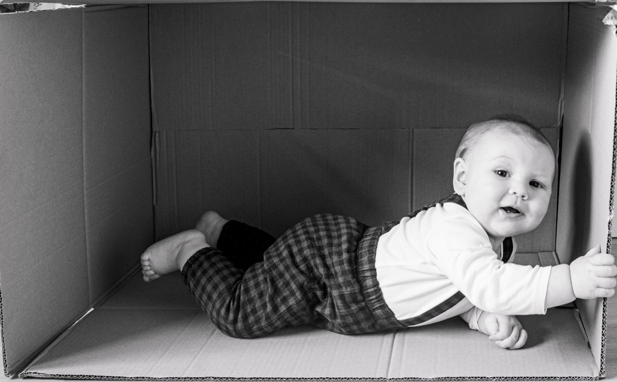 Box photography by family photographer Aberdeen